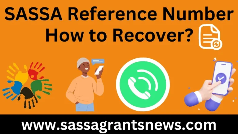 SASSA Reference Number